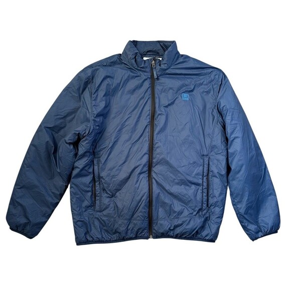 Huk Primaloft Navy Blue Zip Front Packable Jacket Men’s Size XL - Picture 1 of 9
